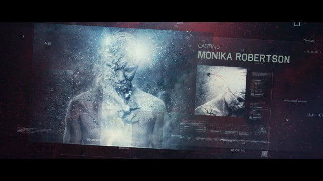 پروژه افترافکت نمایش لوگو علمی تخیلی سینمایی