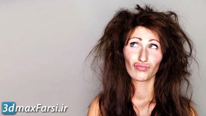 آموزش ماسک کردن فتوشاپ برای جداسازی مو Photoshop Masking Hairs