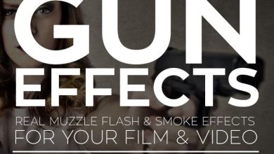Rampant gun effects muzzle flashes فوتیج شلیک اسلحه + افکت دود تیر اندازی افترافکت پریمیر فاینال کات