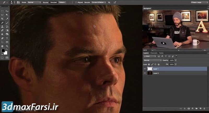 دانلود آموزش روتوش صورت به سبک قدیمی کلاسیک