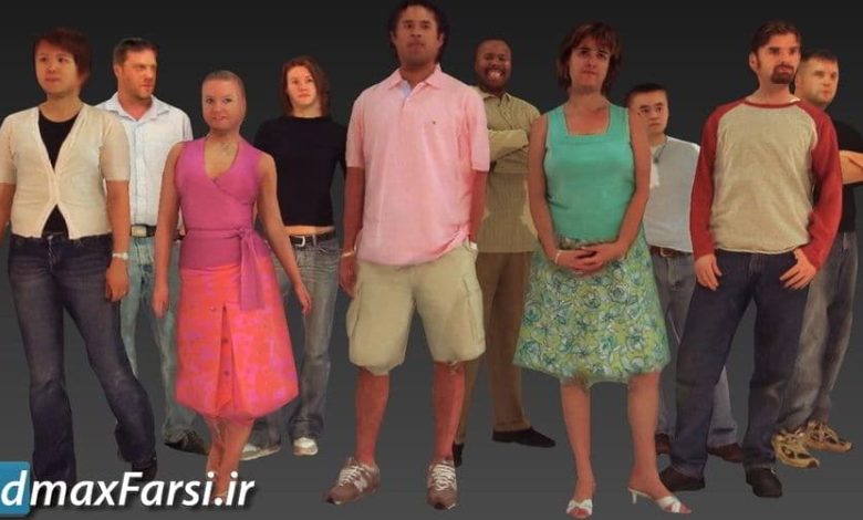 دانلود Got3d People Models Casual 1