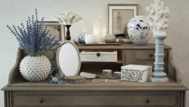 دانلود آبجکت میز آرایش میز توالت مدل سه بعدی تری دی مکس ویری Vray 3ds max