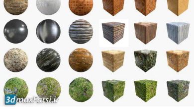 کامل ترین پکیج متریال معماری Poliigon – PBR Textures Mega Pack 2019
