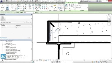 آموزش کامپونت رویت استراکچر Revit Structure Adding detail components