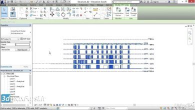 آموزش مانیتورینگ کپی (رویت استراکچر فارسی) Revit Structure Copy monitor