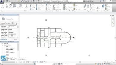 آموزش ساخت ویو تمپلیت (رویت استراکچر) Revit Structure Creating view templates