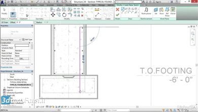 آموزش رویت استراکچر عمران نوین Revit Structure Sketching rebar
