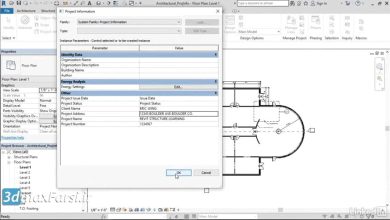 آموزش انتقال استاندارهای پروژه رویت استراکچر Revit Structure Transferring project standards