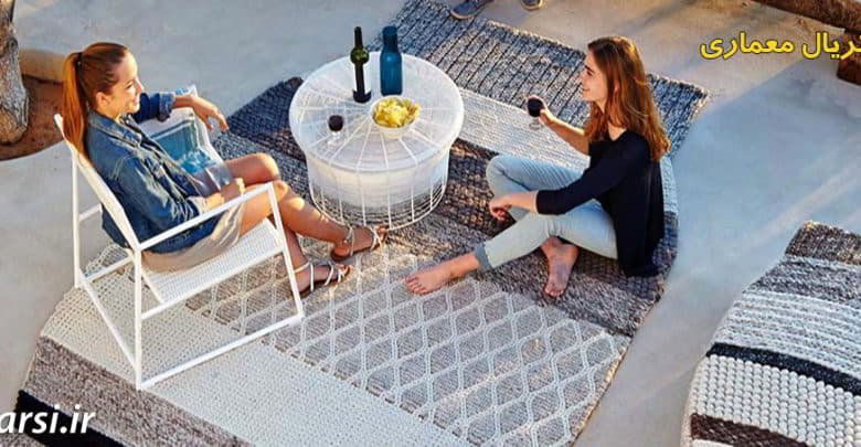 دانلود تکسچر فرش مدرن : تکسچر فرش با طرح بافندگی