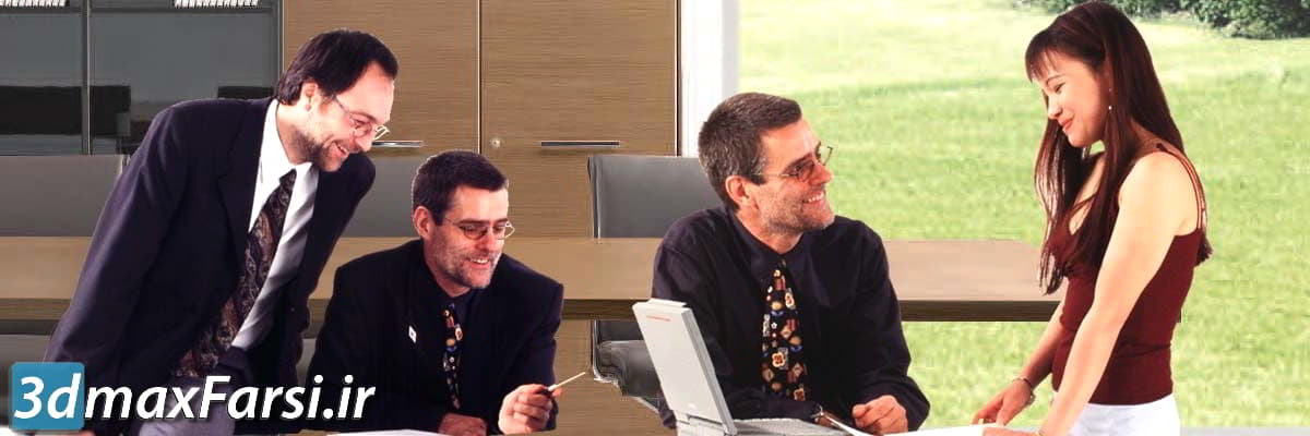 پرسوناژ انسان در اسکیس در حال کسب و کار