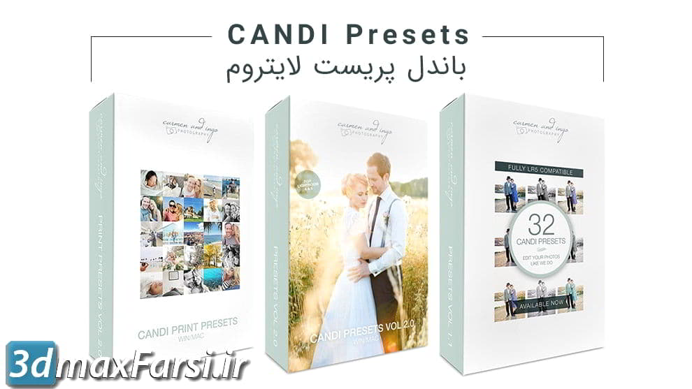 کالکشن پریست لایت روم عکس‌ عروسی CANDI Presets Collection