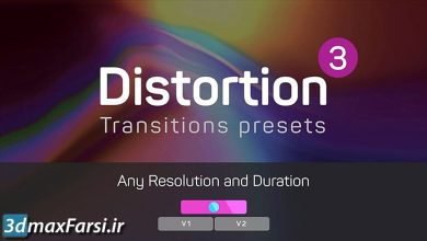 پریست ترانزیشن دیستورشن پریمیر پرو motionarray : Distortion Transitions Premiere Pro Presets 3