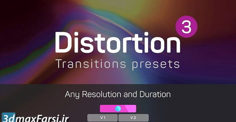 پریست ترانزیشن دیستورشن پریمیر پرو motionarray : Distortion Transitions Premiere Pro Presets 3