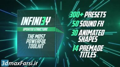 دانلود preset برای پریمیر infini3y the most powerful toolkit