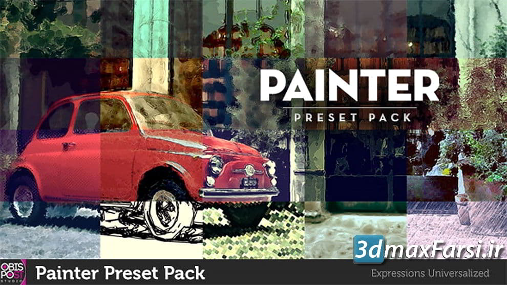 مجموعه پریست افترافکت نقاشی Painter Presets Pack