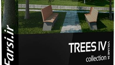 دانلود مدل آماده درخت تری دی مکس CGAxis Models Volume 34 – TREES IV