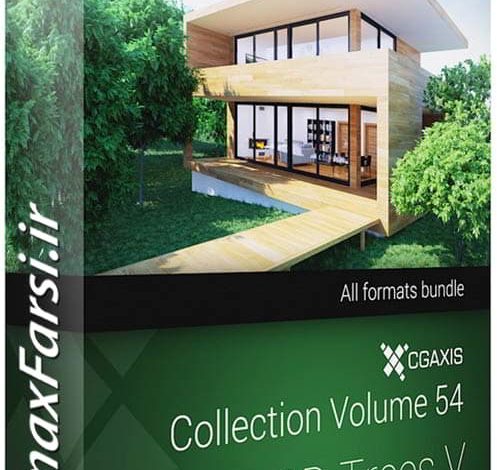 دانلود Download CGAxis Models Volume 54 3D Trees V