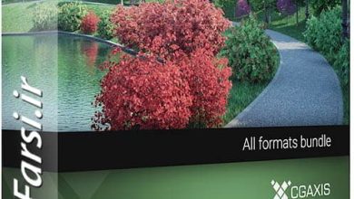 دانلود مدل سه بعدی درخت تری دی مکس Cgaxis Models 76 Trees X