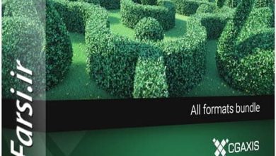دانلود ابجکت درخت تری دی مکس Cgaxis Models 089 Hedges 3d