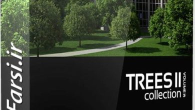 دانلود پکیج درخت سه بعدی CGAxis Models Volume 14 Trees II