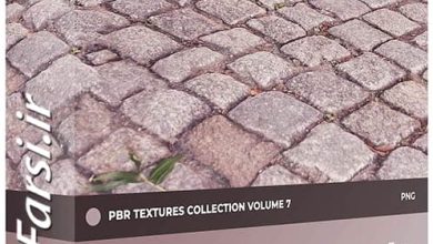 دانلود متریال کف سازی معماری CGAxis Pavements PBR Textures Collection Vol. 7