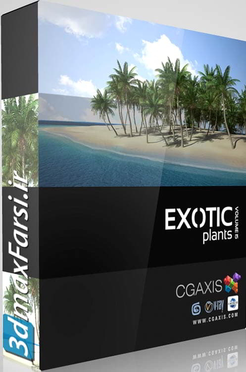 دانلود Download CGAxis Models Volume 15 Exotic Plants