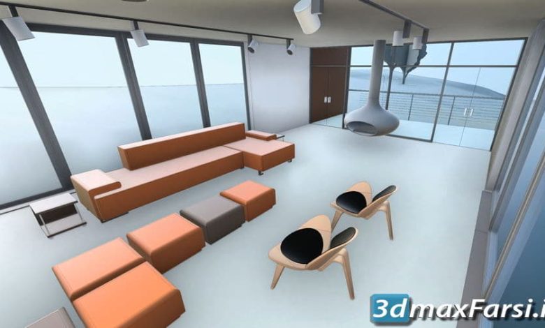 آموزش رویت برای معماری داخلی (لیندا) Revit for Interior Architecture