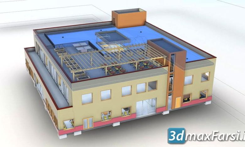 آموزش رویت Revit 2020 Interior Design Project Management Techniques