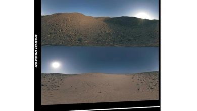 دانلود تصاویر اچ دی آر بیابان Dosch HDRI: Desert & Dawn