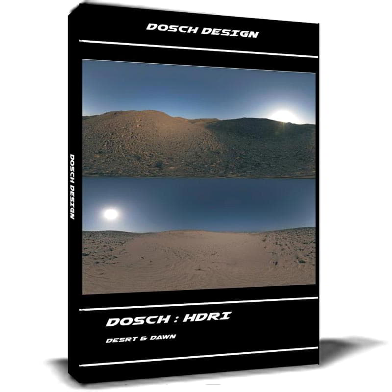 دانلود تصاویر اچ دی آر بیابان Dosch HDRI: Desert & Dawn
