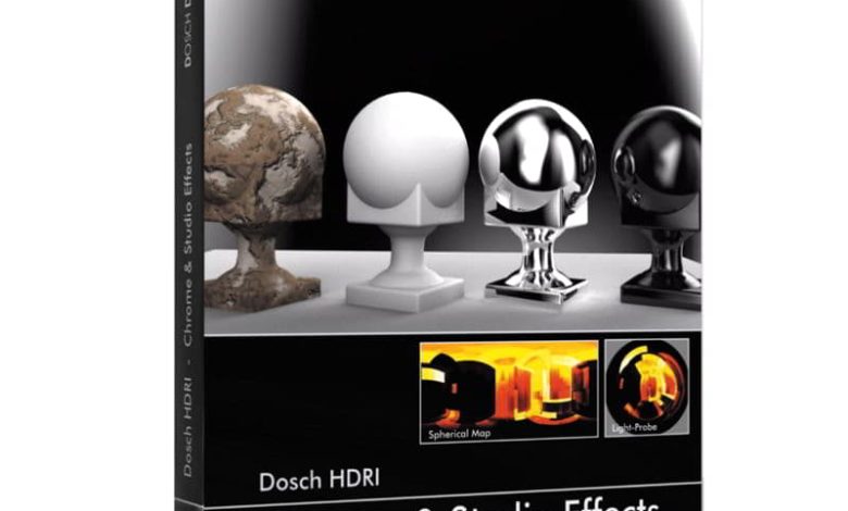 دانلود تصاویر اچ دی آر Dosch HDRI - Chrome & Studio Effects