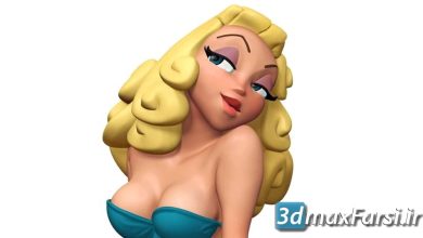 آموزش طراحی کاراکتر کارتونی نرم افزار زیبراش
