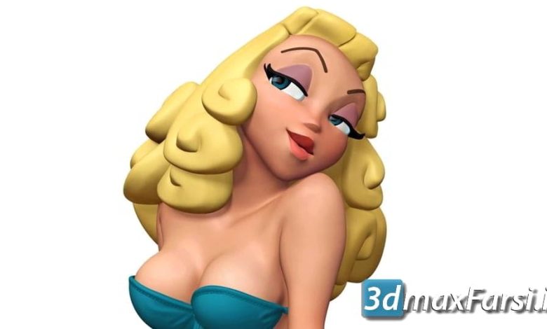 آموزش طراحی کاراکتر کارتونی نرم افزار زیبراش