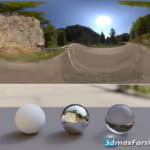 HDRI Backplates Street Albtal bridge By Eisklotz02