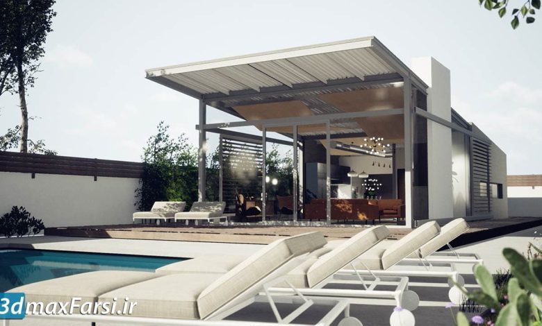 شبیه سازی سه بعدی معماری در آنریل انجین Skillshare – UE4: An Advanced Real Time Arch Viz Project