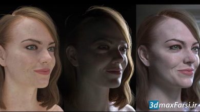 آموزش نورپردازی و کامپوزیت کاراکتر (ویری نکست + نوک) the gnomon workshop lighting the cg portrait
