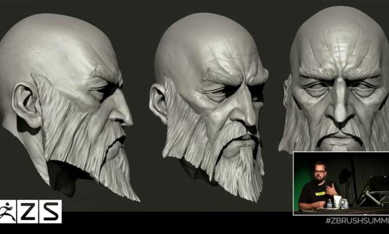 آموزش اسکالپتینگ زیبراش ZBrush SUMMIT-Presentation David Giraud