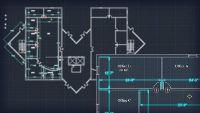 آموزش حاشیه نویسی معماری اتوکد Annotating Architectural Drawings in AutoCAD