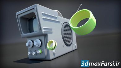 آموزش مدلسازی سه بعدی تری دی مکس : قسمت چهارم pluralsight - Quick Start to Modeling in 3ds Max Volume 4