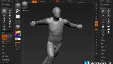 آموزش ساخت ویرایش براش نرم افزار زیبراش Create Brush ZBrush