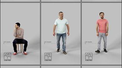 دانلود 82 پرسوناژ انسان Gobotree – 82 People 3D-Models