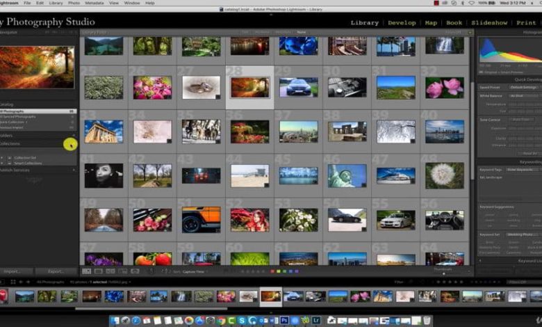 آموزش کار با ماژول های لایت روم Adobe Lightroom CC - Collections in the Library Module