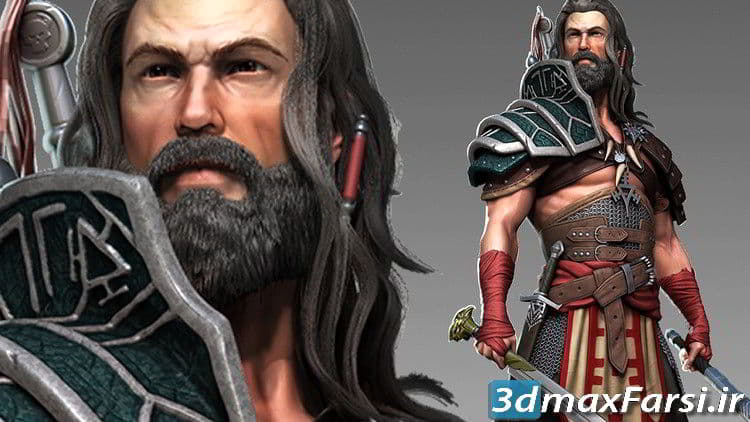دانلود فیلم آموزش طراحی کاراکتر های مردانه در Zbrush Udemy – Male Character Creation in Zbrush
