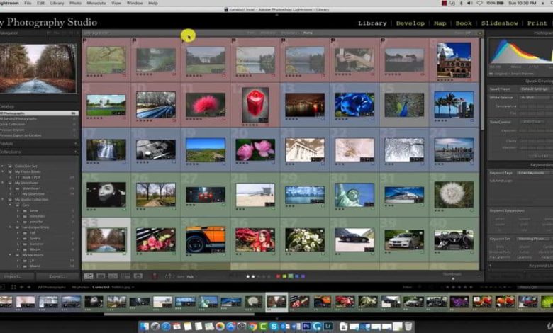 آموزش لایت روم Adobe Lightroom CC – The Web Module & Publishing Images