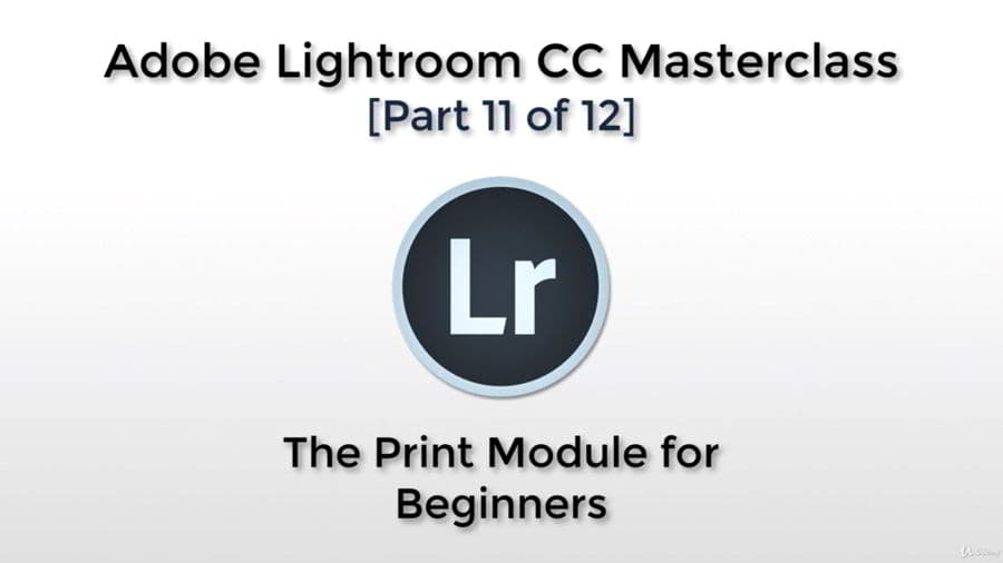نحوه پرینت گرفتن عکس لایت روم Adobe Lightroom CC - The Print Module for Beginners