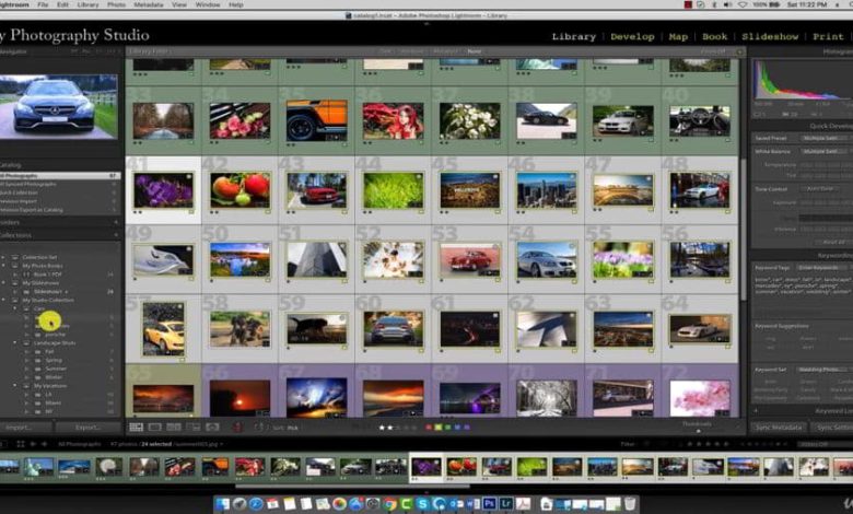 اسلاید شو لایت روم Adobe Lightroom CC - The Slideshow Module for Beginners