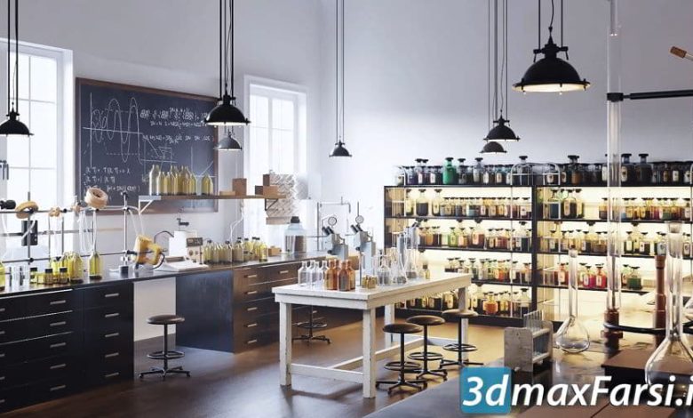 دانلود آرچ مدل Archmodels vol.228 : تجهیزات آزمایشگاهی لابراتورار