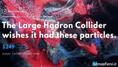 آموزش Learn Squared – Houdini Particles by Adam Swaab