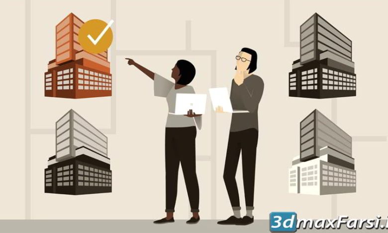 آموزش رویت Lynda – Revit: Presenting and Managing Design Options