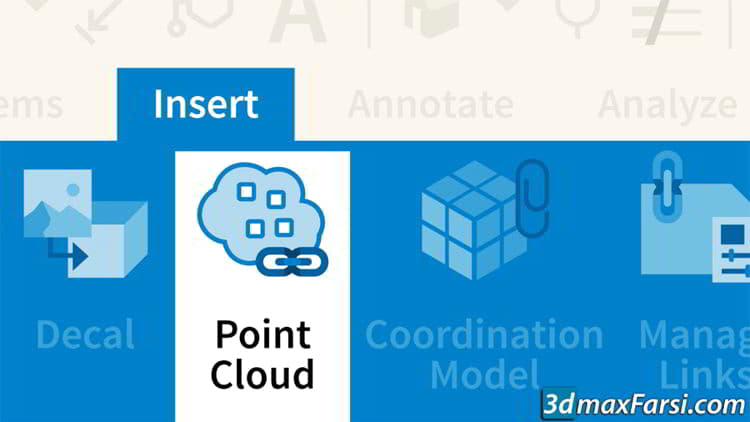 آموزش استفاده از اطلاعات Point Cloud رویت Lynda – Revit Using Point Cloud Data